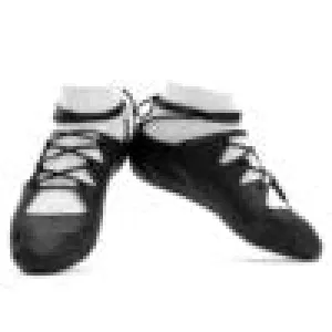 Thistle Highland Shoe Black Sole Child