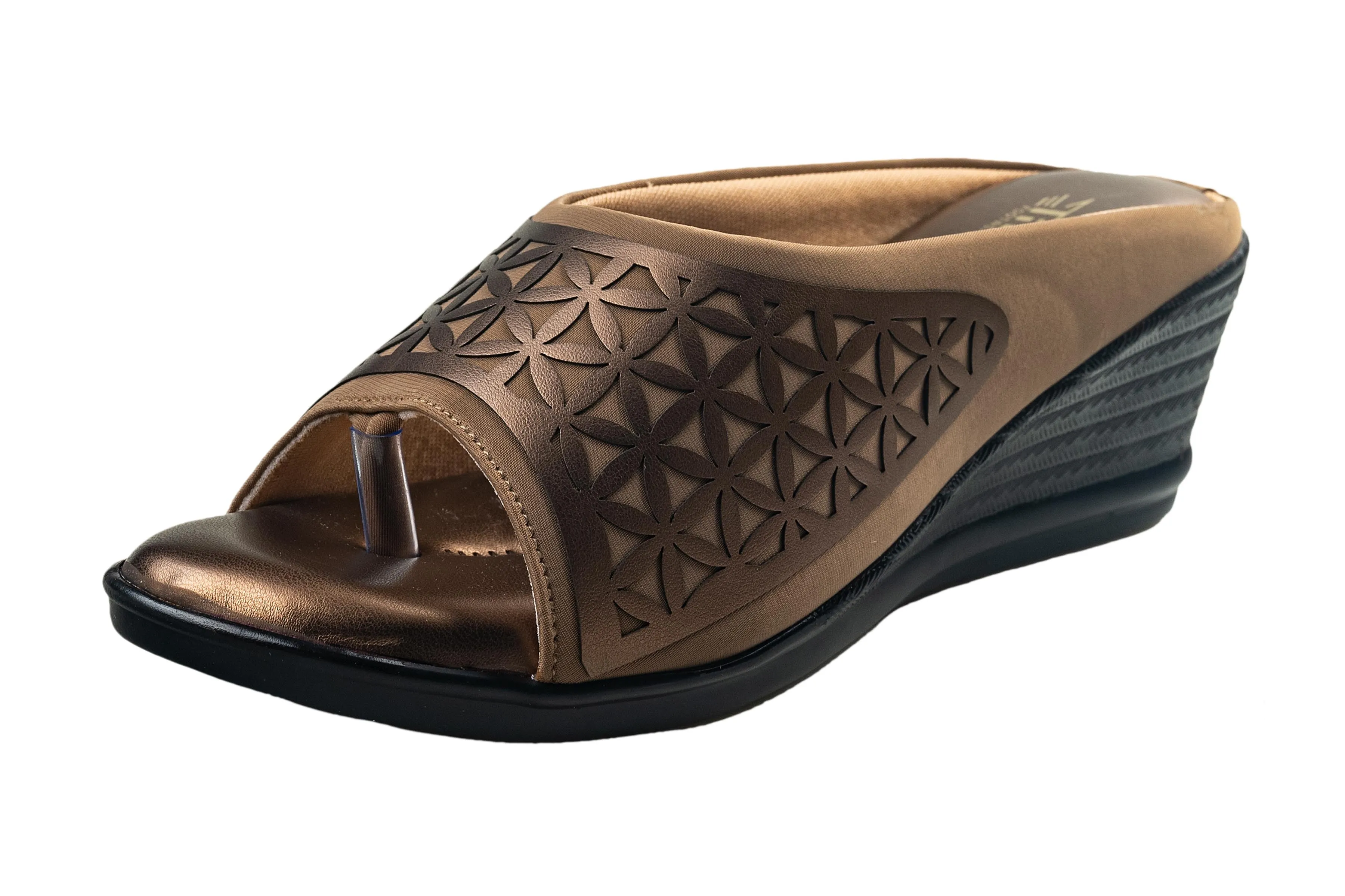 Titas Ladies Copper Chappal
