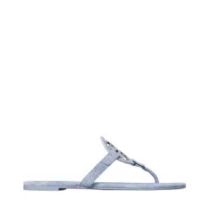 Tory Burch Miller Denim Sandals - Blue Cloud