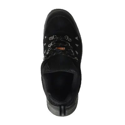 Tuff & Durable� - Low Cut Working Shoes with Steel Toe & Plate - Black