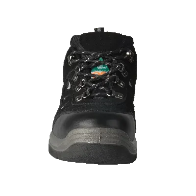 Tuff & Durable� - Low Cut Working Shoes with Steel Toe & Plate - Black