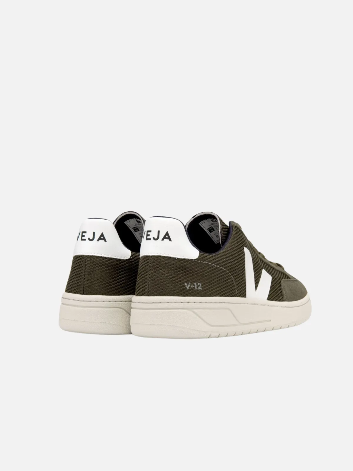 Veja V-12 Vegan B-Mesh - Olive White