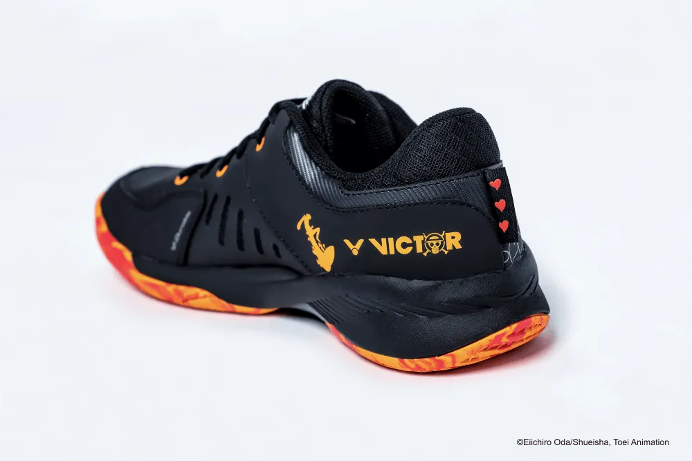 Victor X One Piece Sanji (Unisex) Badminton Court Shoe [Black] Limited Edition A-OPS C