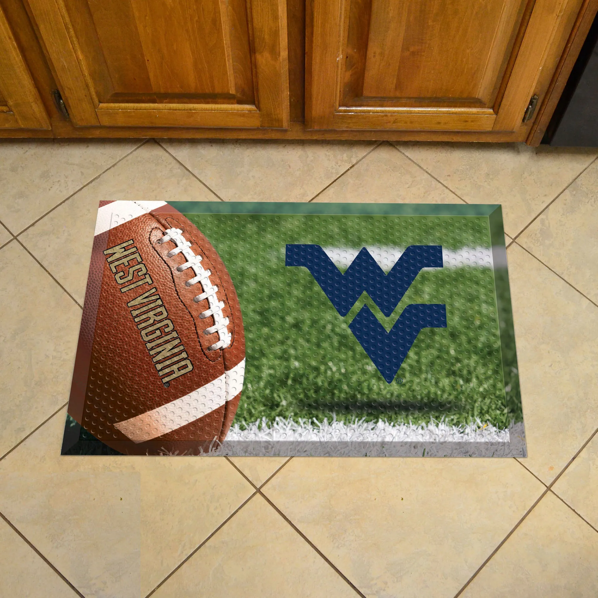 West Virginia University Scraper Mat