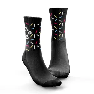 Will Ride For Cake Cushioned Cycling Socks