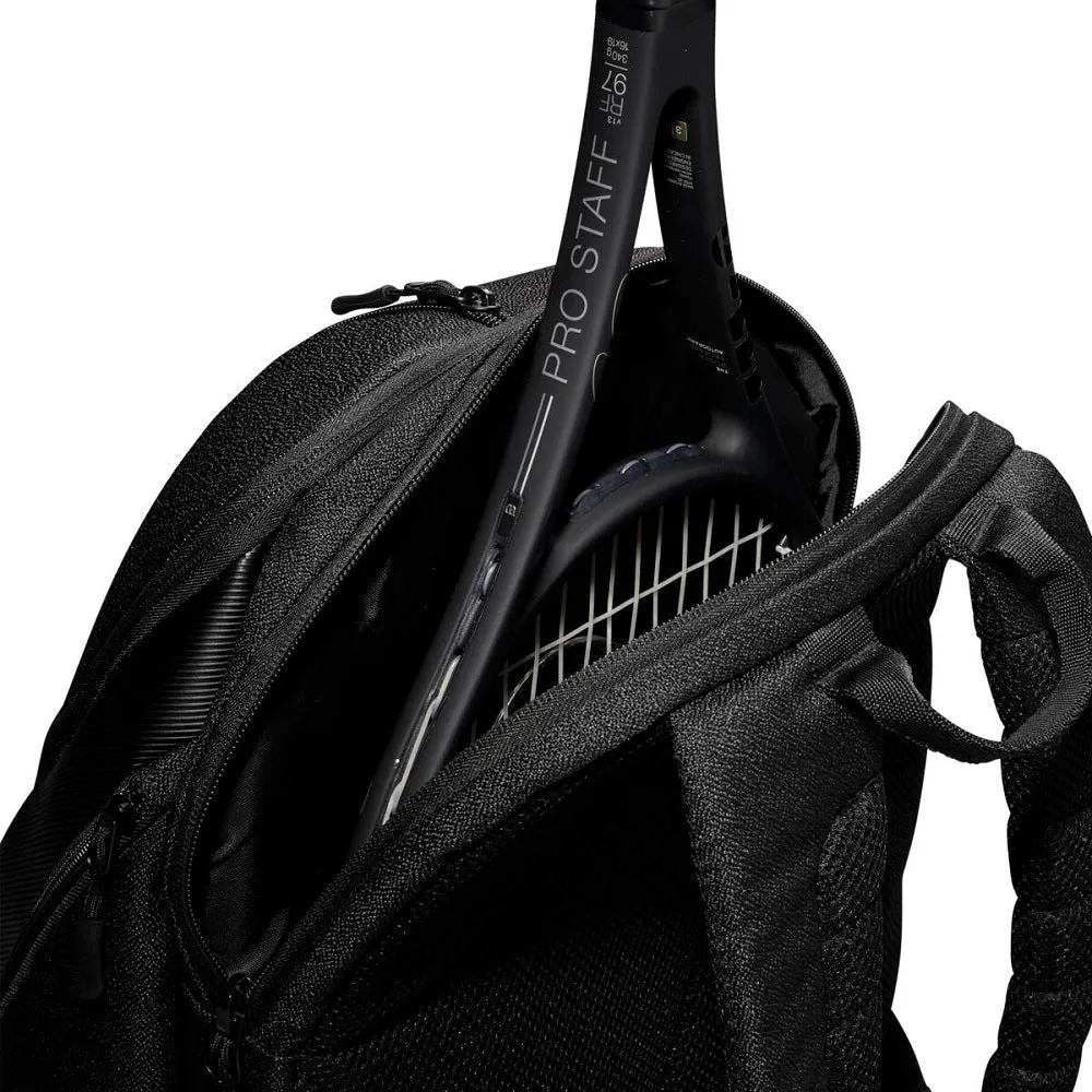 Wilson RF DNA Federer Backpack Racquet Bag (Black)