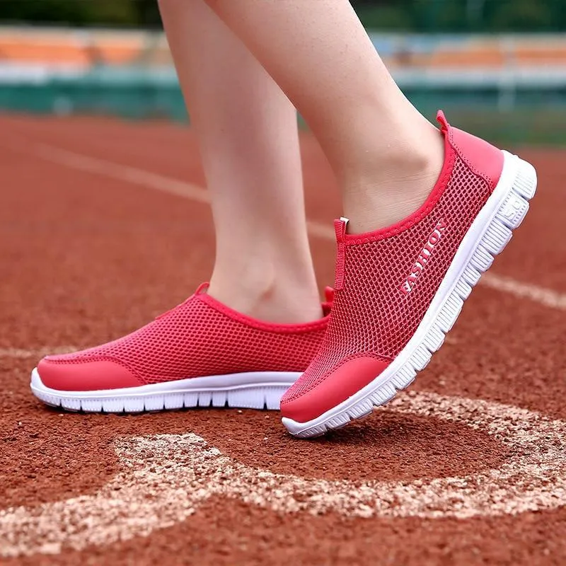 Women Breathable Mesh Summer Light Classic Casual Ladies Shoes