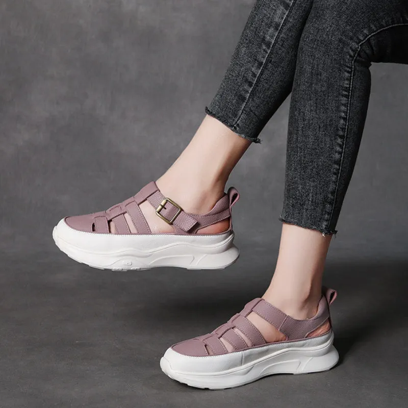 Women's Summer Sports Wind Sandals Flat Light Comfortable Casual Shoes
