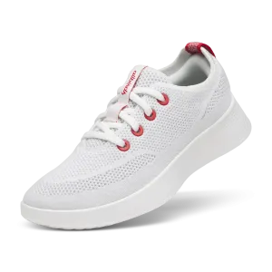 Women's Tree Runner Go - Blizzard/Bold Red (Blizzard Sole)