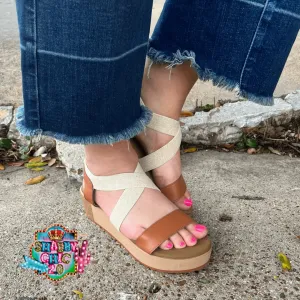 Yellowbox Tan Maldive Wedge Sandal