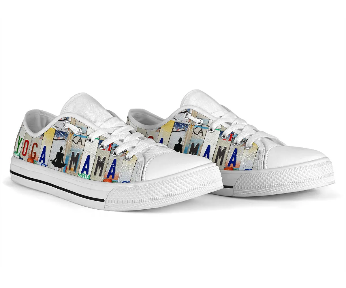 Yoga Mama - Women’s Low Top Shoes White